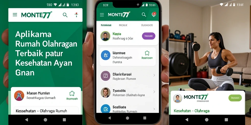 Tampilan antarmuka MONTE77 yang menarik dan mudah dipahami.