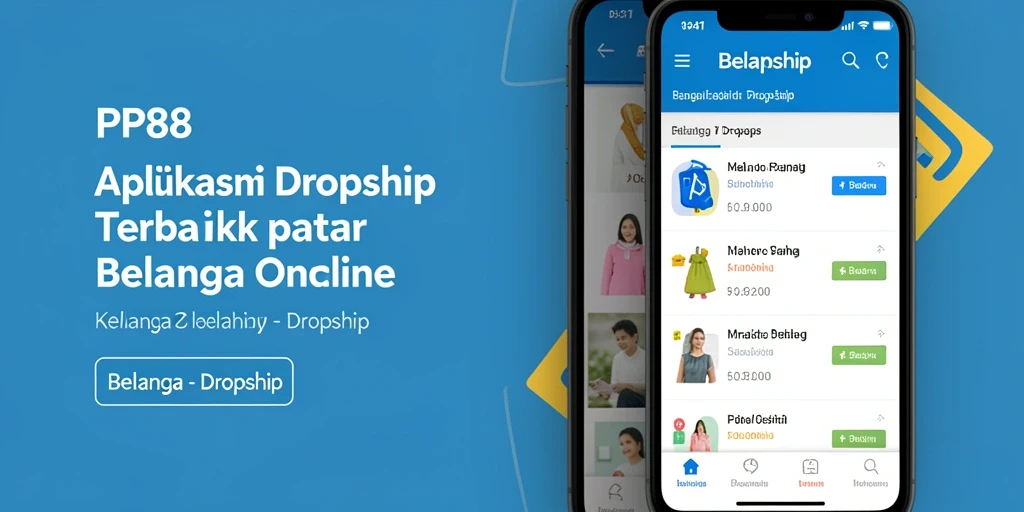 Antarmuka pengguna PP88 dengan fungsi Dropship yang mudah digunakan.