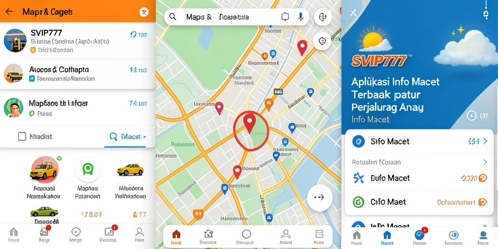 Antarmuka SVIP777 menampilkan kondisi lalu lintas secara real-time dengan jelas.